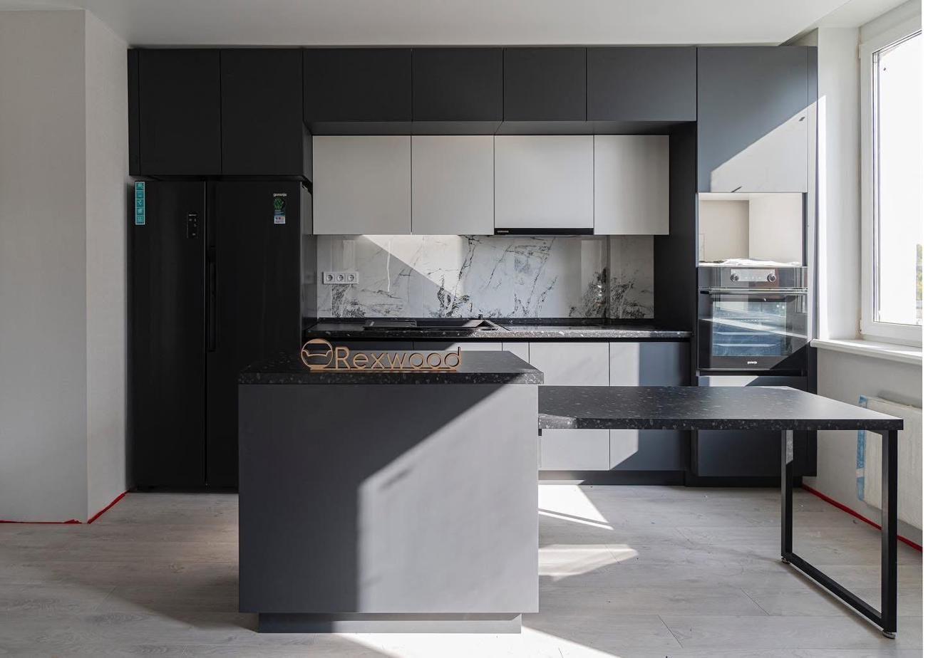 Custom kitchen production for a residential development