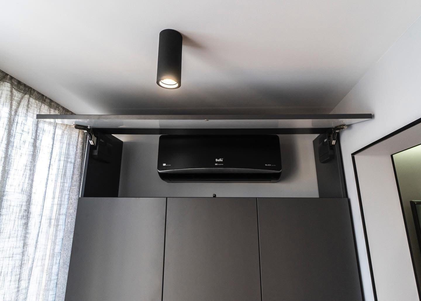 Hidden air conditioning