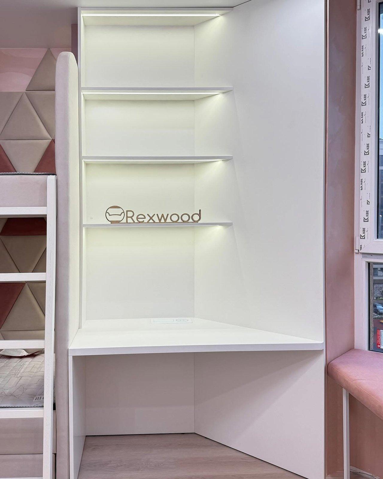 Children's Room with Upholstered Bunk Bed — 5