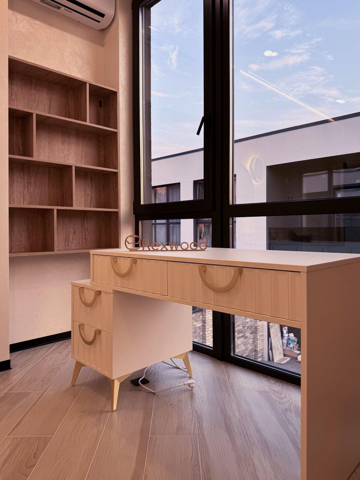 Fluted Desk & Floating Vanity — 2