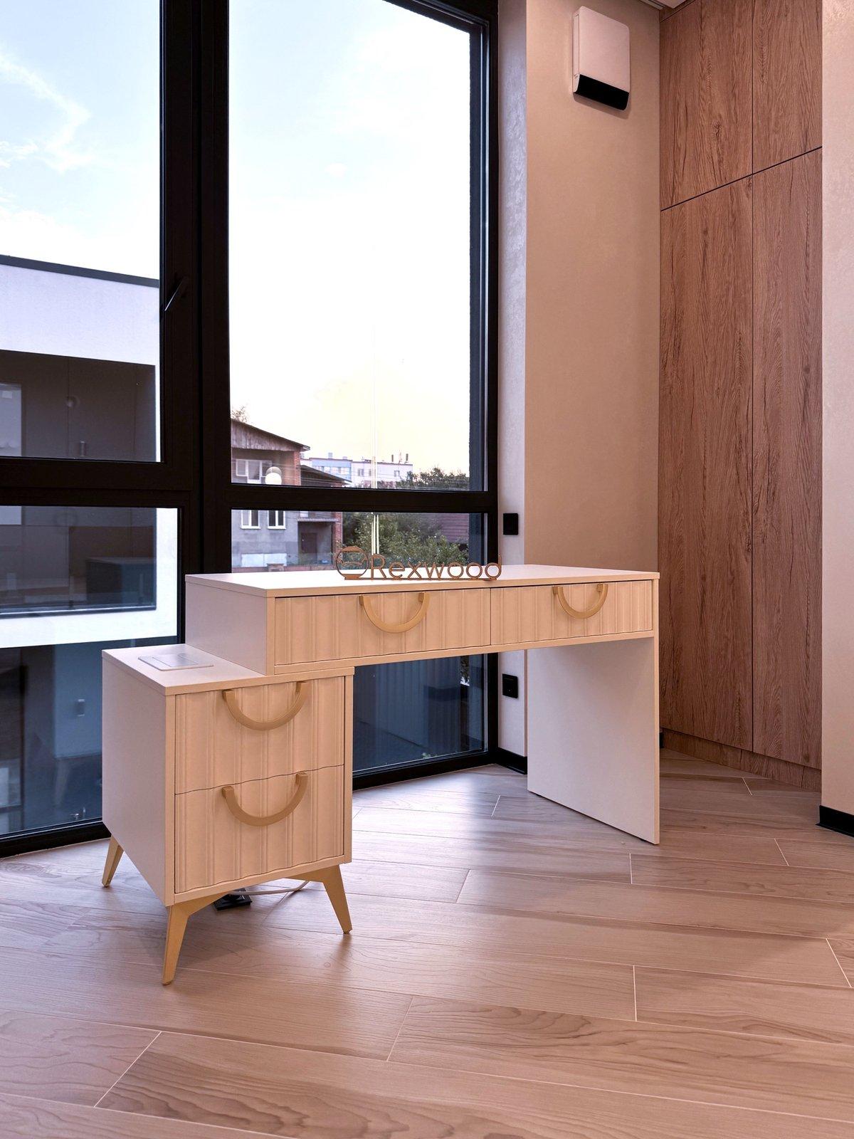 Fluted Desk & Floating Vanity — 3