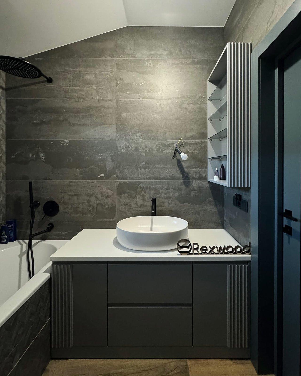 Graphite Attic Bathroom