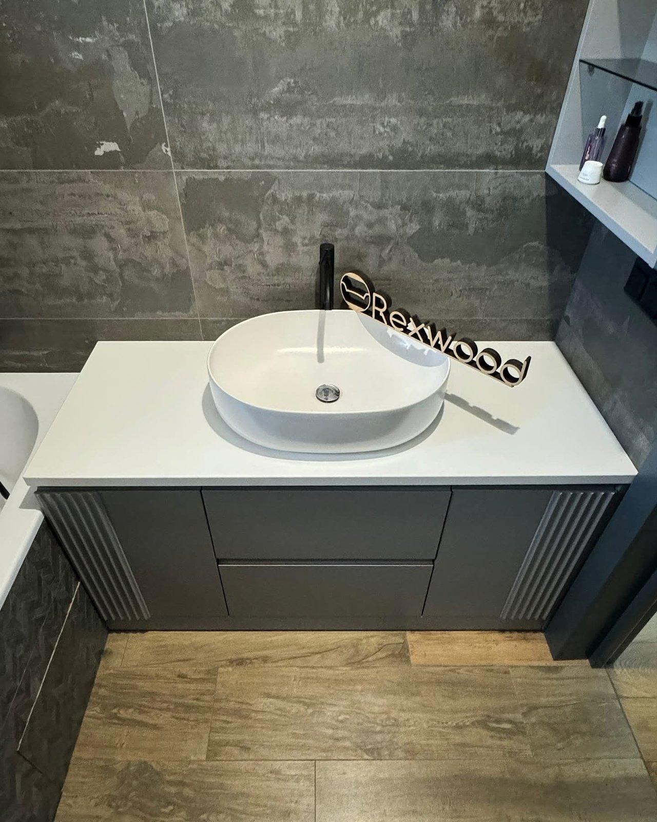 Graphite Attic Bathroom — 2