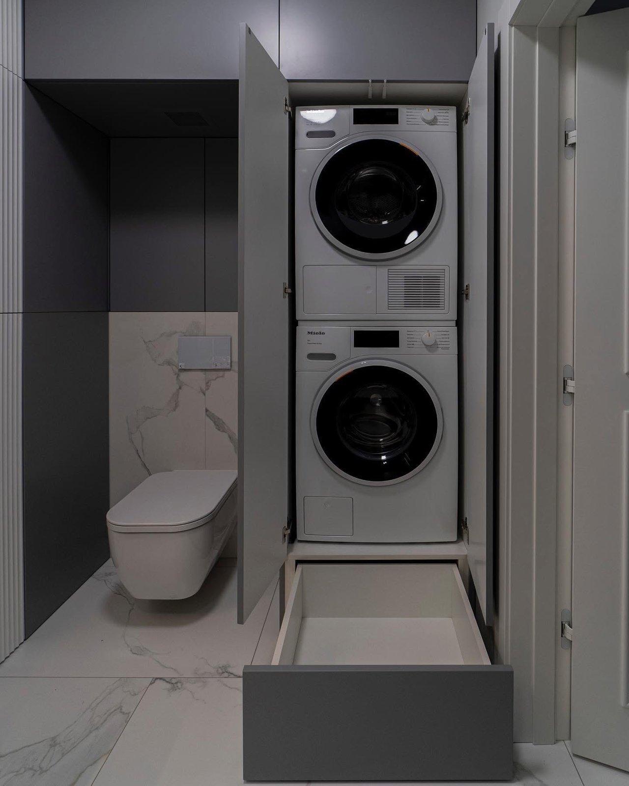 Bathroom with Concealed Laundry — 4
