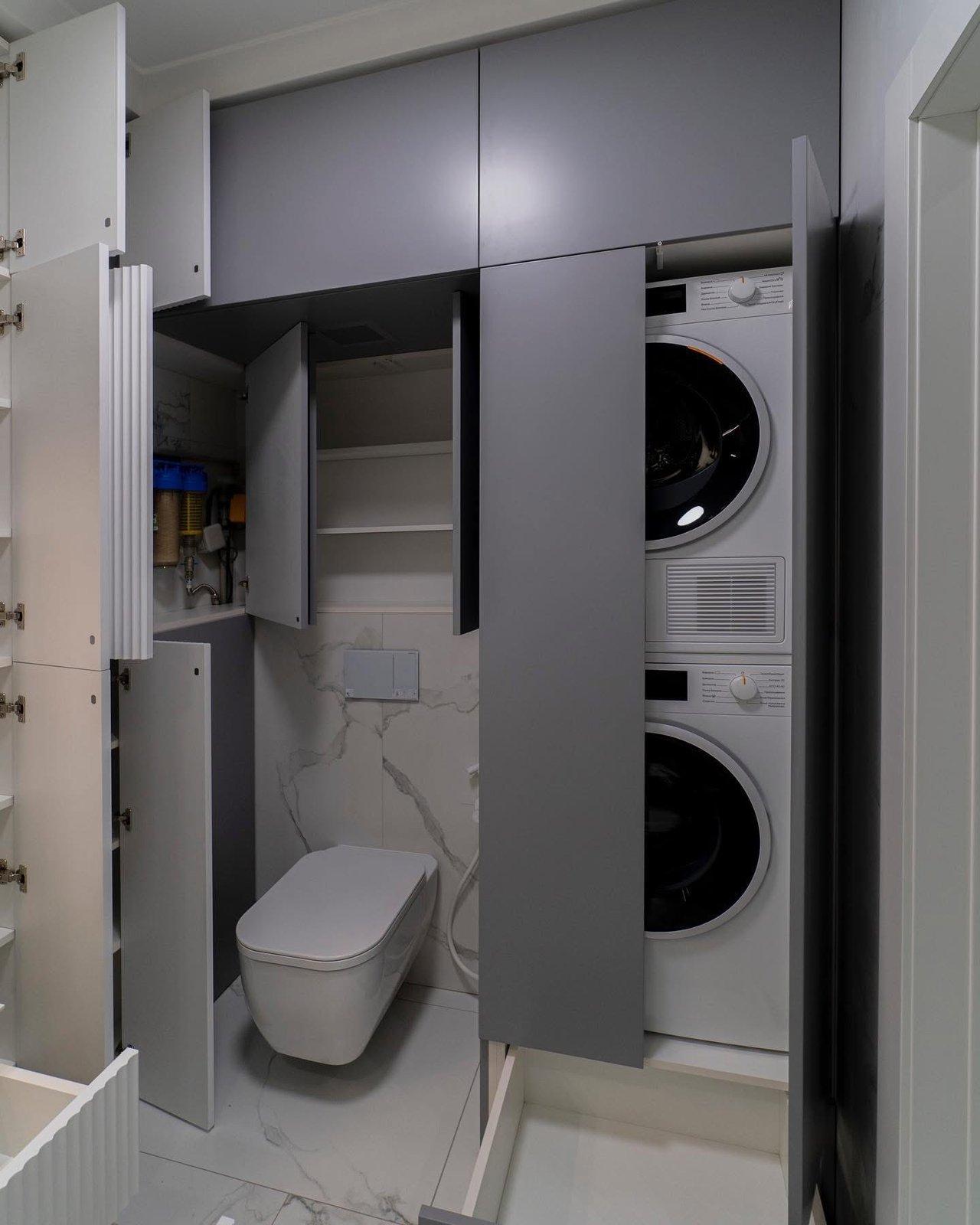 Bathroom with Concealed Laundry — 5
