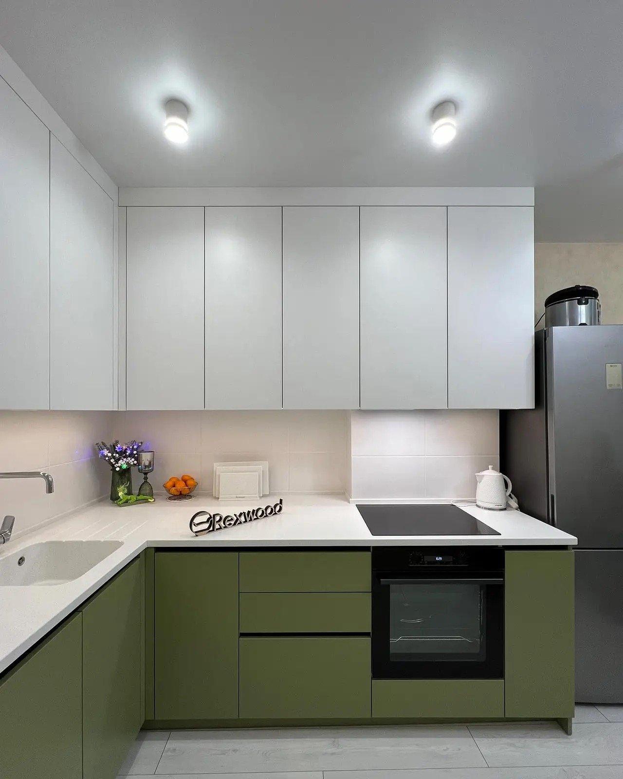 Olive Green Kitchen — 2