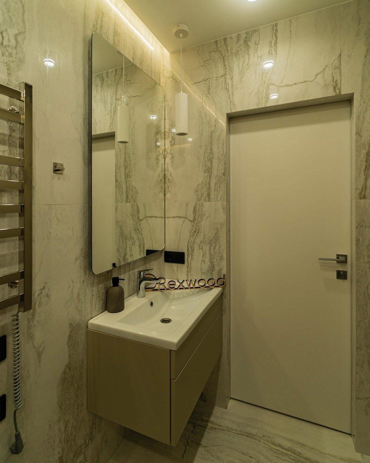 Olive Handleless Bathroom Storage — 2