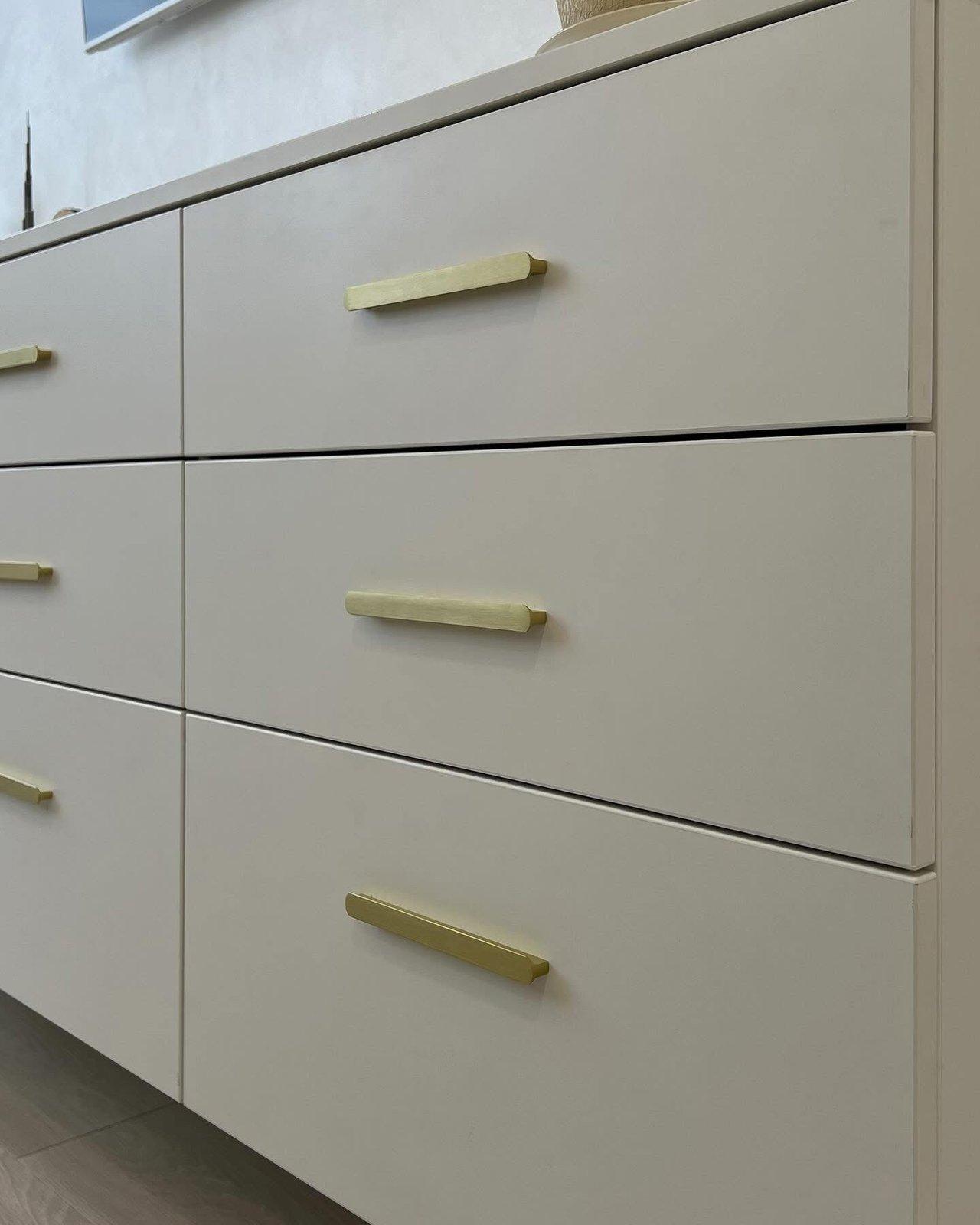 White Chest of Drawers & Floating Bedside Table — 4