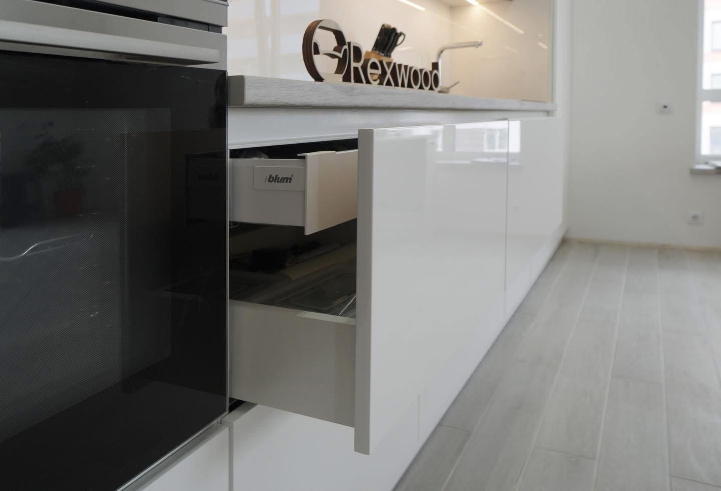 Soft-close Blum drawer