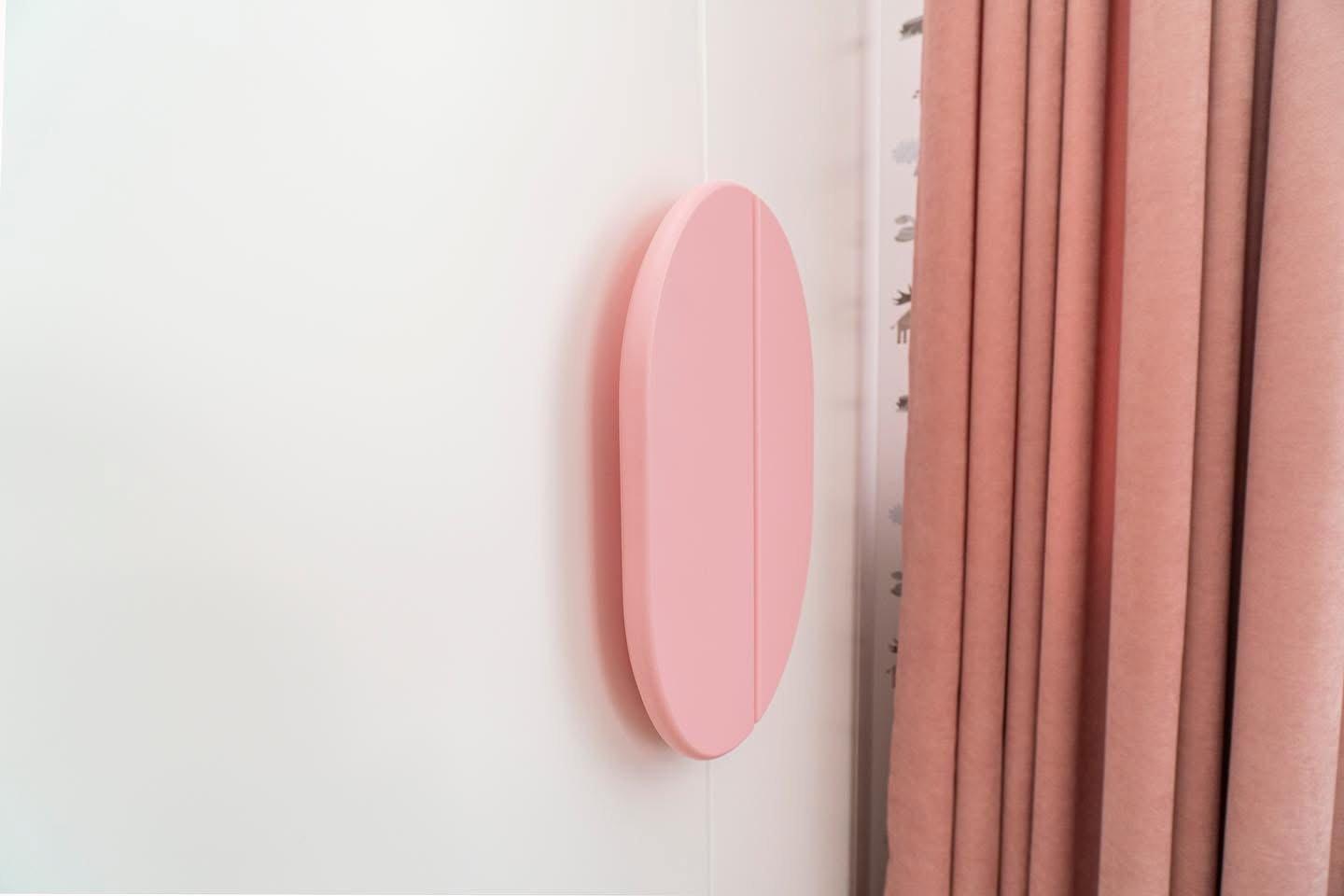 Children's Room Wardrobe with Pink Accents — 6